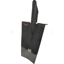 İlk El Grup Ray Çelik Kesik Bel Küreği Kalın Büyük Boy 29 cm , 1.kalite