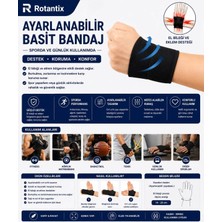 Empressco Ayarlanabilir Bileklik Bilek Desteği Atel Kırıkları Karpal Tünel Spor Burkulması Basit Bandaj