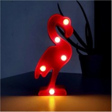 Empressco 3D LED Işıklı Flamingo Gece Lambası Işıldak Dekoratif Abajur