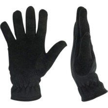 Empressco Unisex Siyah Termal Kışlık Kaliteli Polar Eldiven