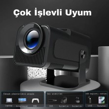 Empressco Hy 320 Projeksiyon Full Hd Hdmı-Usb Taşınabilir Yüksek Performans Bluetoth-Wifi Ev Sineması Oyun
