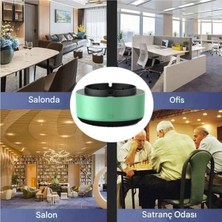 Empressco Akıllı Duman Çeken Kül Tablası Yıkanabilir Filtreli Aroma Kitli Sessiz Fanlı Hava Temizleyici Küllük