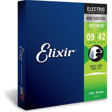 Empressco 19002 Optiweb Elektro Gitar Teli 9-42 Super Light