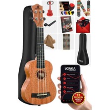 Empressco Rd-21 Soprano Ukulele (Çanta Capo Askı Metod Pena)