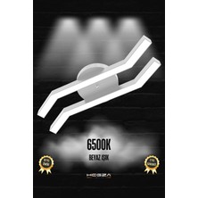 Empressco Pesca ( Gri Kasa, Beyaz Işık ) Ledli Modern Plafonyer LED Avize, Salon, Mutfak, Oturma Odası
