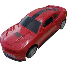 Kuzgun Ticaret Çarp Dön Işıklı Sesli Camaro Kırmızı - CMR-063 (Lisinya)