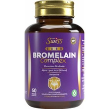 Bork Swiss Natural Swiss Bork Berberin + Ala + Krom Pikolinat + Bromelain •  4’lü Bitkisel • 60 Kapsül