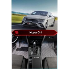 Mercedes-Benz Eqe Koyu Gri 8d Diamond Premium Deri Oto Paspas