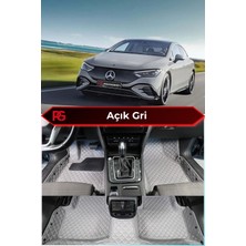 Mercedes-Benz Eqe Açık Gri 8d Diamond Premium Havuzlu Deri Oto Paspas
