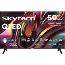 Skytech Q50ST1405 4K Ultra Hd 50" 127 Ekran Uydu Alıcılı Smart QLED Tv