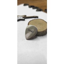 Empressco Gitar Penası Isme Özel Gümüş Renk Metal Sipariş Sonrası Isim Belirtebilrisiniz