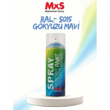 MxS RAL 5015 Gökyüzü Mavi Akrilik Sprey Boya 400 ML