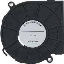 Devremarkt 7530 12V Dc Salyangoz Fan  3D Yazıcı Soğutma Fanı Santirfüj Havalandırma Klima Türbin Kuluçka Radyal