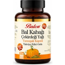 Balen BAL KABAĞI ÇEKİRDEĞİ YAĞI YUMUŞAK KAPSÜL 1380 MG*100