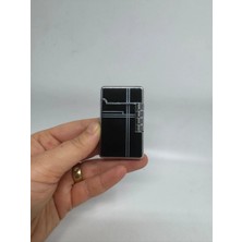 Empressco Yandan Çarklı Isme Özel Metal, Kullanışlı ve Sağlam Ağır Model Çakmak