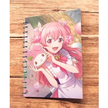 Empressco 50 Yaprak Hatsune Miku Colorful Pjsekai Project Sekai Anime A5 Boy Spiralli Defter Momoi Airi