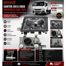 Mitsubishi Canter 2012-2020 Motorlu Sol Far Maher Oem MK581217
