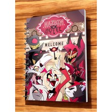 Empressco Hazbin Hotel Anime A5 Boy Spiralli Defter 50 Yaprak