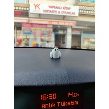 Empressco Otomobil Aksesuarı Dikiz Aynası Aksesuarı Dikiz Aynası Süsü Sevimli Tavuk Tiny Chicken