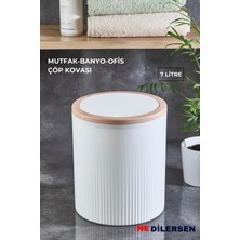 Empressco 7 Litre Büyük Çöp Kovası – Ofis, Mutfak ve Banyo Için Şık ve Kullanışlı