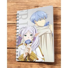Empressco Frieren Anime A5 Boy Spiralli Defter 50 Yaprak