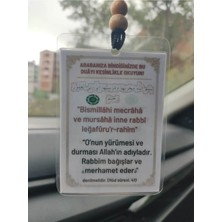 Empressco Sefer Duası Arabaya Binerken Okunacak Dua Araba Süsü Dikiz Aynası Süsü Araba Duası