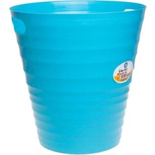 Empressco Turkuaz Plastik Çöp Kovası 12,5 Lt Ofis Çöp Kovası