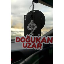 Empressco Kişiye Özel Isimli Dikiz Aynası Süsü, Sevgiliye Hediye, Ehliyet Hediyesi, Araba Süsü (Mavi)