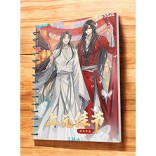 Empressco Tgcf Heaven Official's Blessing Tian Guan Ci Fu Anime A5 Boy Spiralli Defter 50 Yaprak