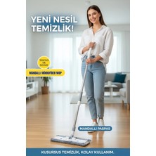 Empressco Mandallı Mikrofiber Sihirli Mop Yüzey Temizleyici (Duvar,fayans,yer,cam)