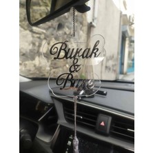 Empressco Ayna Pleksi Araba Dikiz Aynası Süsü Gold*gümüş K1