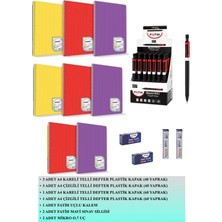 Fatih Kırtasiye Seti-Defter ve Kalem Set