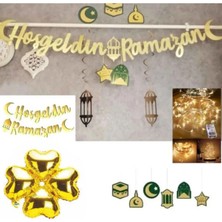 Empressco Hoşgeldin Ramazan Süsleri Ledli  11 Ayın Sultanı Süsü Ramazan Ev Süsleme-