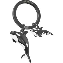 Metalmorphose Orka Anahtarlık MTM410-01 - Siyahbeyaz