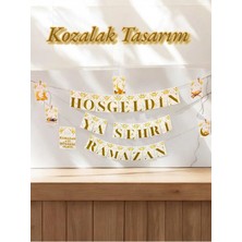 Empressco Hoşgeldin Ya Şehri Ramazan Özel Tasarım Flama Ev ve Mekan Süslemeleri Için