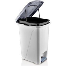 Empressco A Plus Kalite 40LITRE Slim Pedallı Iç Kovalı Çöp Kovası