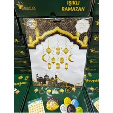 Empressco Ramazan Banner Süsleme Seti – Hoşgeldin Ramazan & 11 Ayın Sultanı Yazılı Asma Dekor