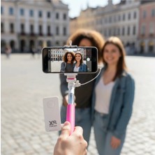 Empressco Profesyonel Selfie Çubuğu 93 cm Monopod Telefon-Tablet-Aksiyon Selfie Çubuğu Kumandalı+Pil Hediye