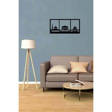 Empressco Salon Ofis ve Antre Için Cami Kabe Mdf Duvar Dekoru | 37X84 cm