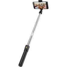 Empressco Uzaktan Kumandalı Bluetooth Selfie Çubuğu - 3 Ayaklı 60 cm Tripod -