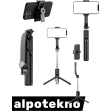 Empressco Bluetooth Kumandalı Tripod-Selfie Çubuğu | Üst Kalite & Dayanıklı Tasarım