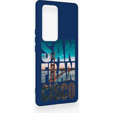 Vip Case Vivo V30 Uyumlu San Francisco Desenli Silikon Kılıf