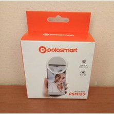 Empressco PSM123 Taşınabilir Şarjlı 4 Kademeli Kablosuz LED Selfie Işığı Beyaz