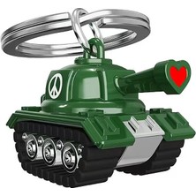 Metalmorphose Barış Tankı Anahtarlık MTM429-01 - Yeşil