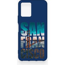 Vip Case Vivo Y33S Uyumlu San Francisco Desenli Silikon Kılıf