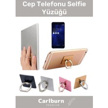 Empressco 360 Derece Parmak Ucunda Dönen Cep Telefonu Tutucu Soket Yuvarlak Standı Selfie Yüzük