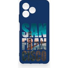 Vip Case Realme C53 Uyumlu San Francisco Desenli Silikon Kılıf