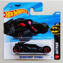 Hot Wheels The Dark Knight Batmobile (Mat Siyah) (2026) (Dc Batman)