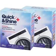 Quick&shine Çamaşır Makinesi Kazan Temizleme Tozu 250 gr