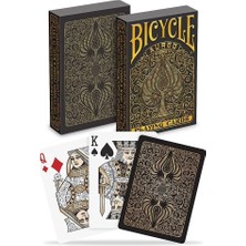 Bicycle Aureo Black Iskambil Oyun Kart Destesi - Siyah